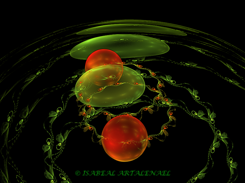 BULLES EN LIESSE 1 PAR ISABEAL ARTALENAEL