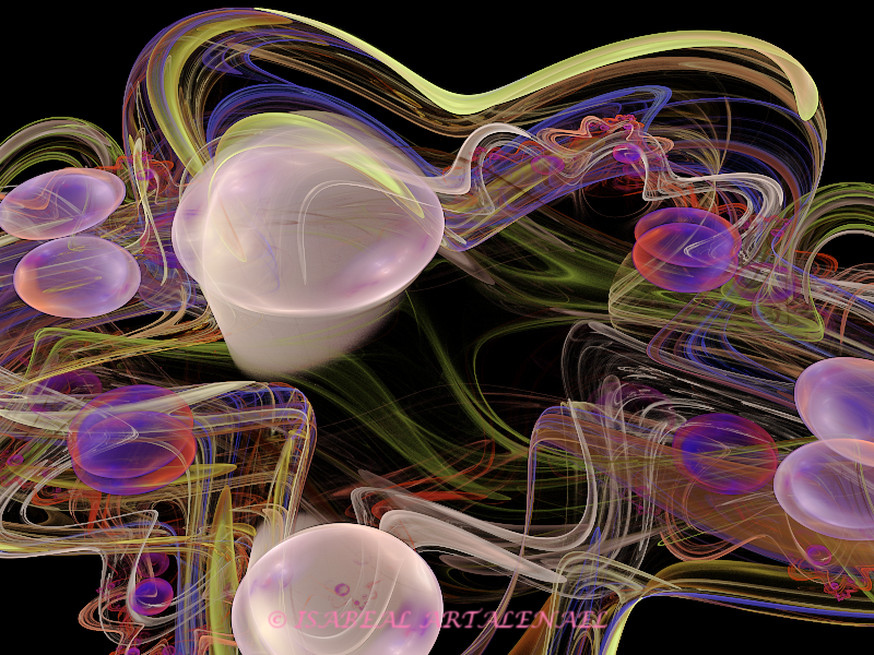 BULLES EN LIESSE 5 PAR ISABEAL ARTALENAEL