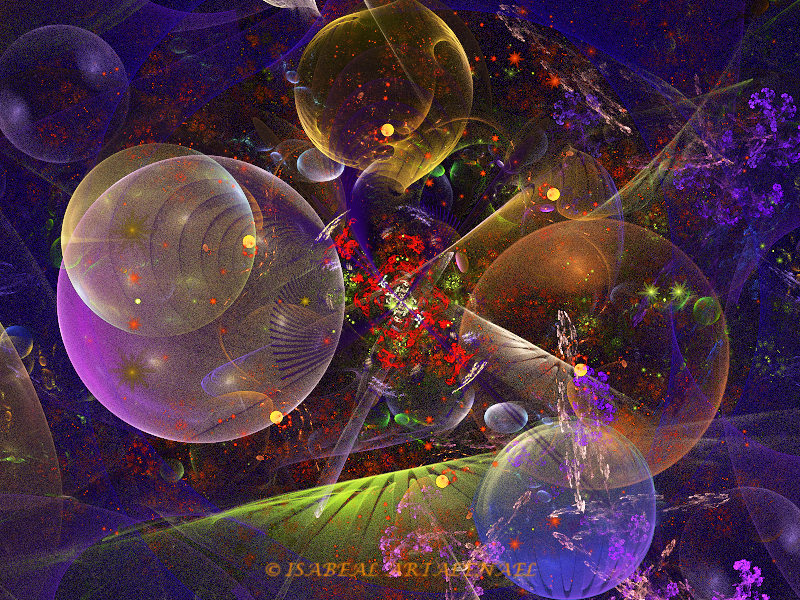 BULLES MARINES 4 PAR ISABEAL ARTAL